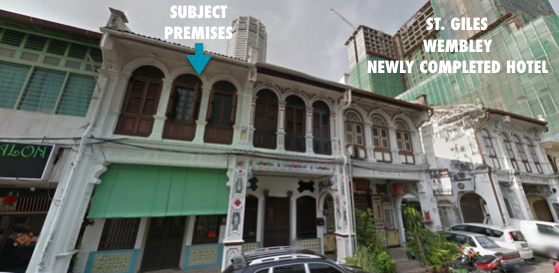 Restored Prewar Shophouse on Noordin Street