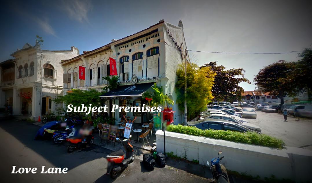 3 adjoined Prewar Shophouses on Love Lane